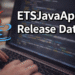ETSJavaApp Release Date