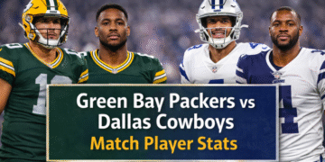 Green Bay Packers vs Dallas Cowboys Match Player Stats