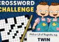 Phil or Lil of Rugrats Crossword