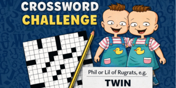 Phil or Lil of Rugrats Crossword